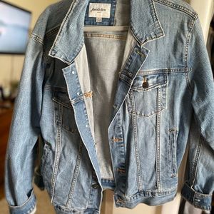Oversized jean jacket